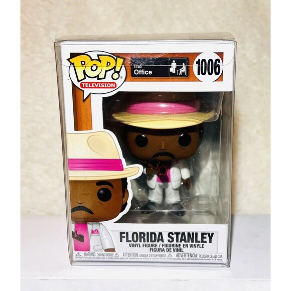 Funko POP! The Office Florida Stanley  #1006 Dunder Mifflin Tallahassee Suit - Picture 1 of 7